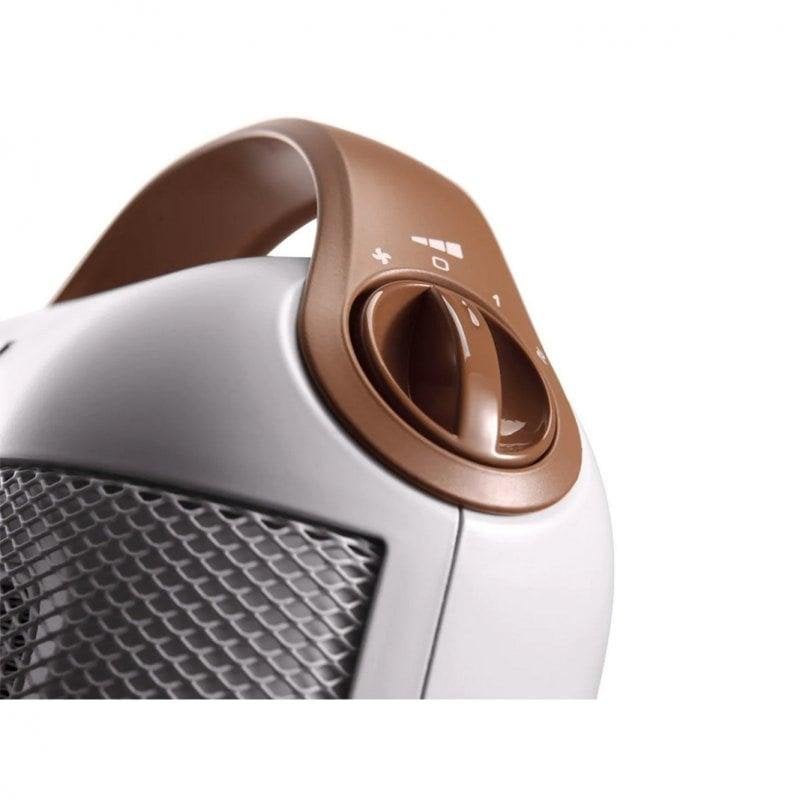 Chauffage Céramique DeLonghi HFX30C18.IW 1800W Silencieux Portable