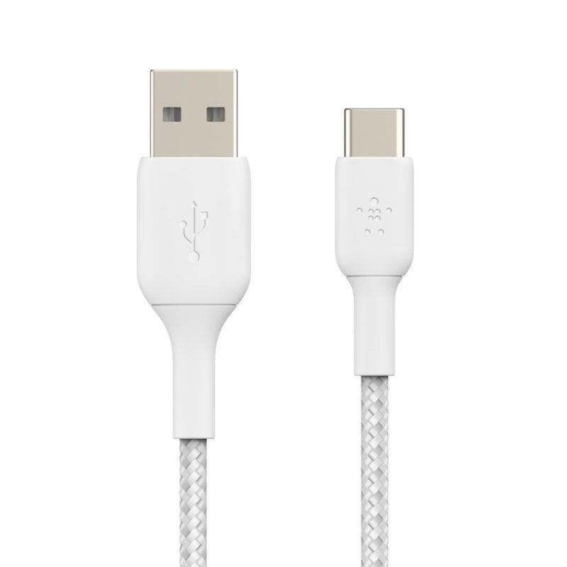 Cabo USB-A para USB-C Belkin Boost Charge 2m Branco Cabo USB-A para USB-C Belkin Boost Charge 2m Branco