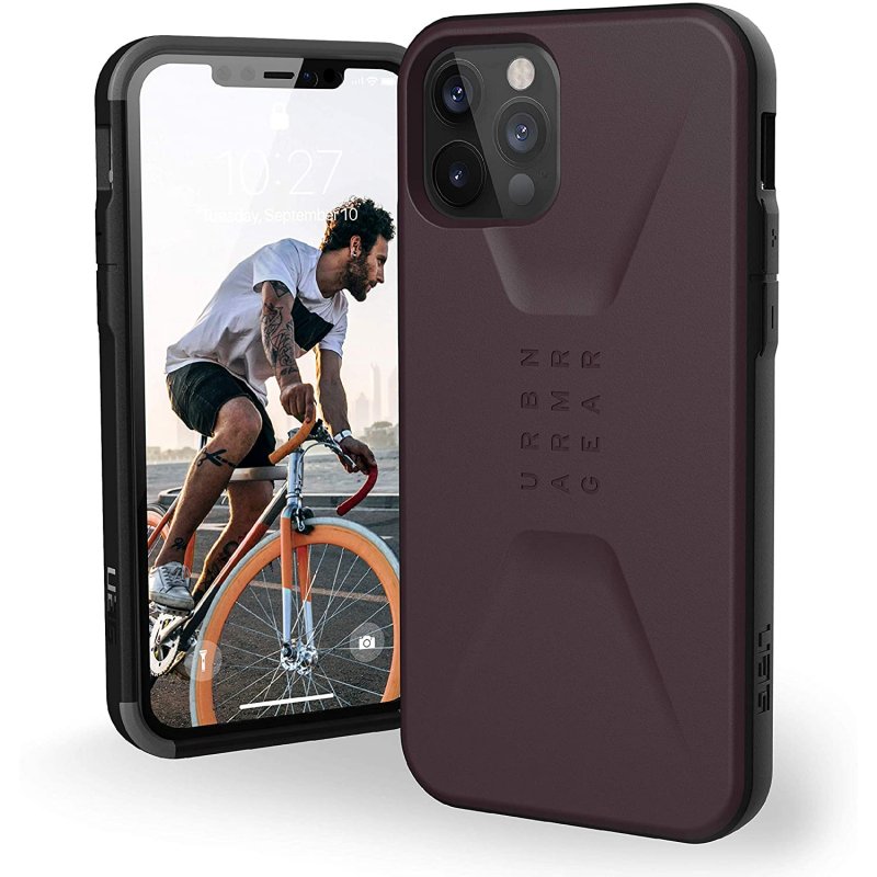 UAG Civilian Funda Eggplant para iPhone 12/12 Pro