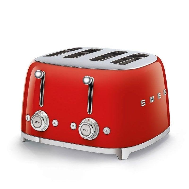 Smeg Rojo Tostador Años 50 Tsf03rdeu - Imagen 3