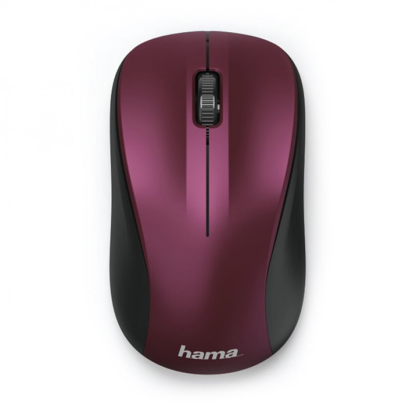 Hama MW-300 Ratón Inalámbrico 1200DPI Fucsia