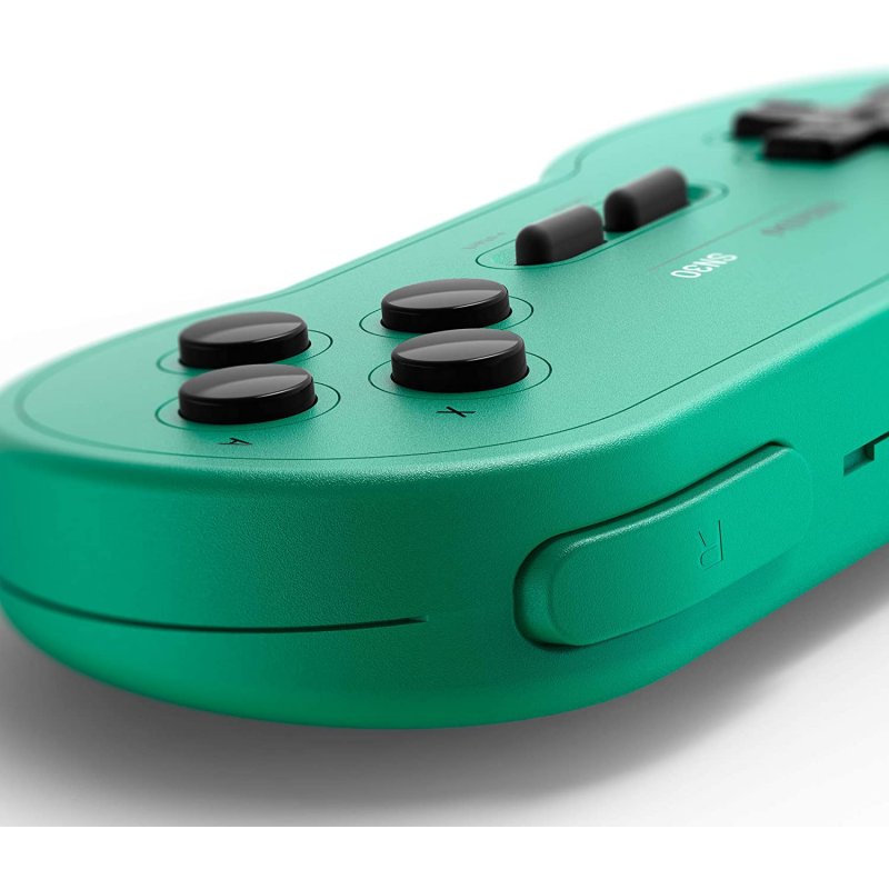thumbnail interactive-video image 1 of SN30 2.4G Wireless Gamepad For Original SNES/SFC - New Jade Green 1 of 12