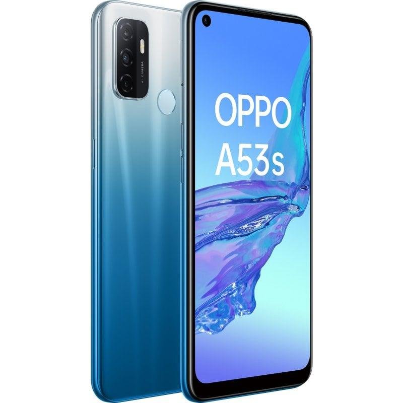 Oppo A53s 5G Dual SIM &ndash; Nuovo Sigillato, 6/8GB RAM, 128GB, 5000mAh (Crystal Blue/Ink Black)