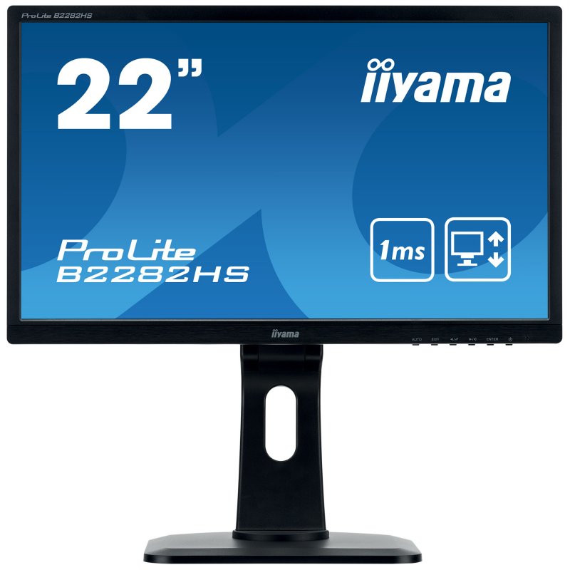 Monitor iiyama ProLite E2282HS-B1 21.5" LED FullHD