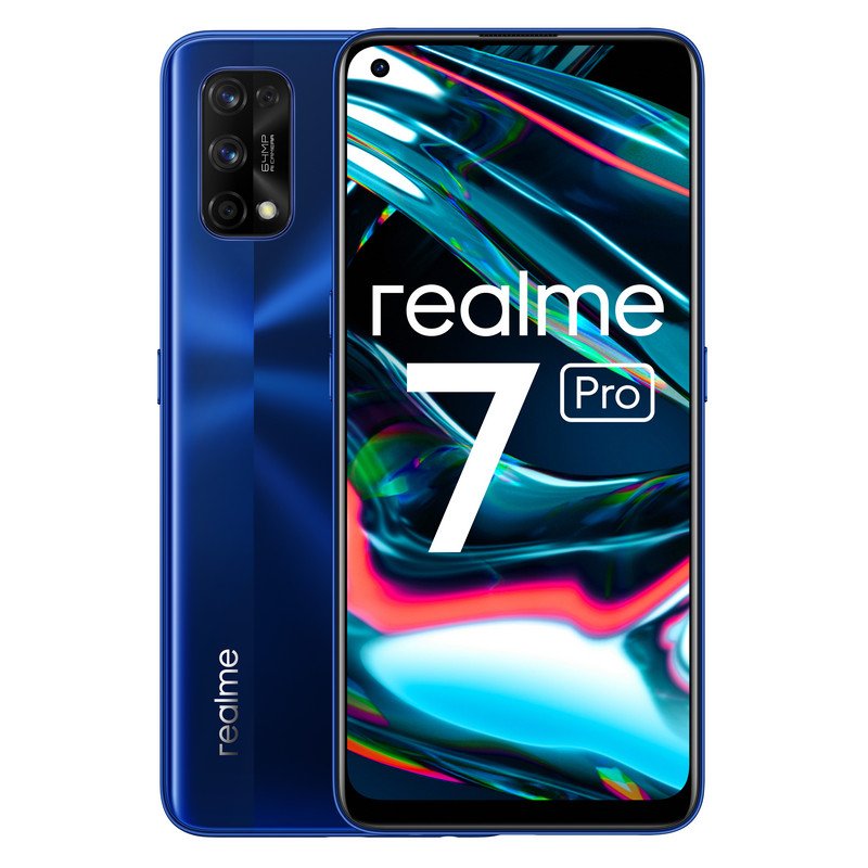 realme 7 Pro 8/128GB Azul Libre Reacondicionado