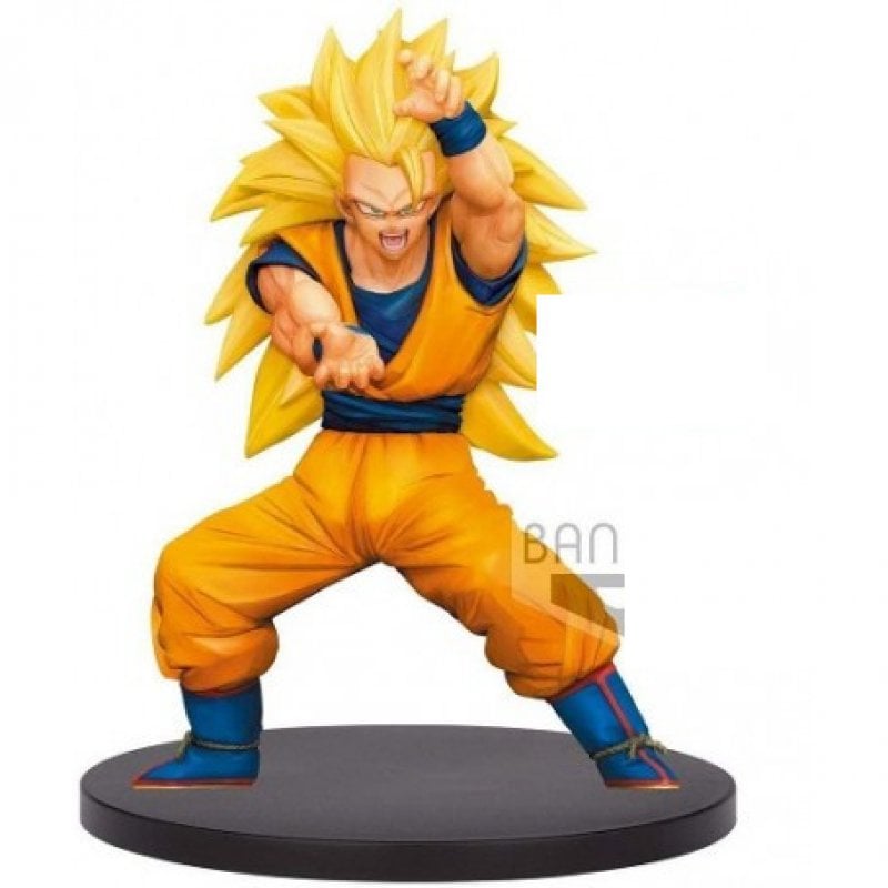 Estátua Son Goku Super Saiyajin 3: Dragon Ball Z 27 Cm Anime Manga