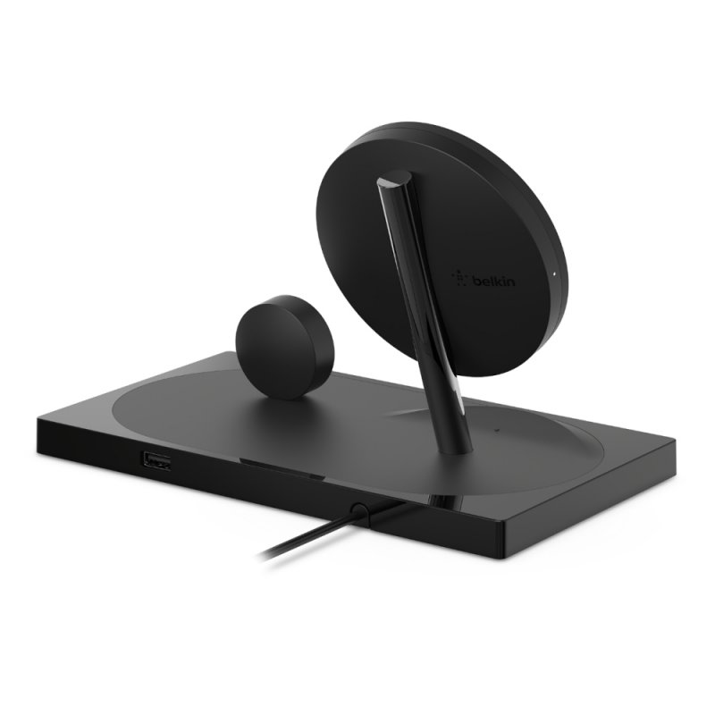 thumbnail interactive-video image 1 of Belkin BoostUp Special Edition 7.5W Wireless Charger - IPhone Optimized, White, Open Box 1 of 6
