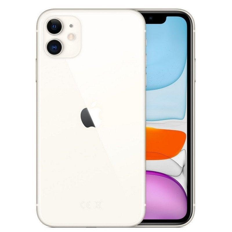 Apple iPhone 11 128 GB Blanco Libre Reacondicionado