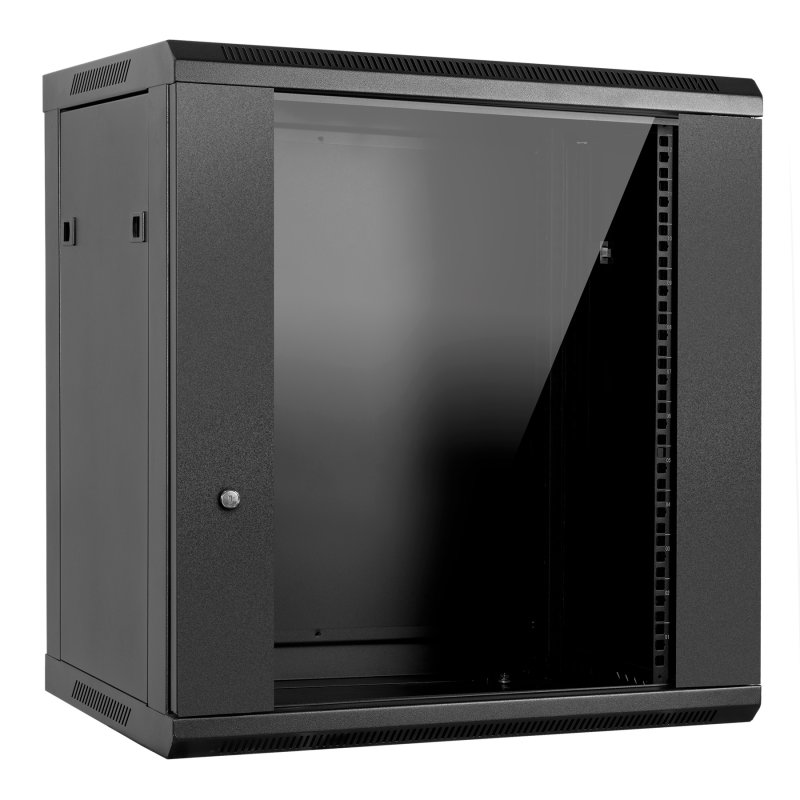 Aiten Data Armario Rack Mural 19" 12U 600 x 450 x 650 mm Montado Sin Accesorios