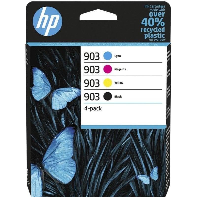 HP 903 Tintenpatronen Set Schwarz, Cyan, Magenta, Gelb