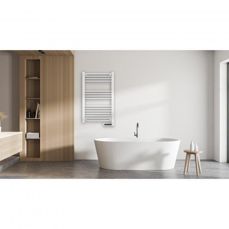 Cecotec Porte serviettes électrique Ready Warm 9100 Smart Towel Puissance écran LED contrôle tactile 3 modes de fonctionnement température réglable.