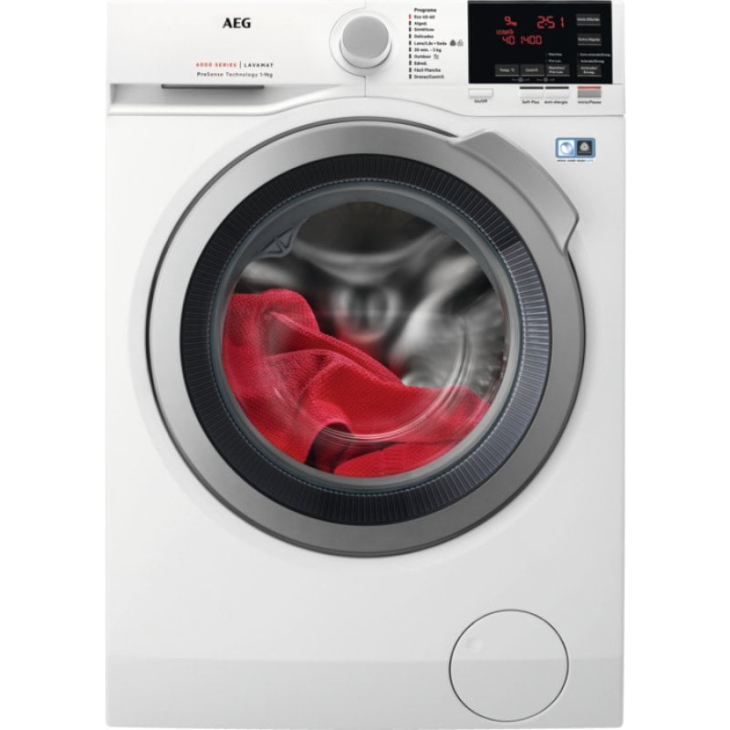AEG L6FBG942P Lavadora Carga Frontal 9Kg C Blanca AEG L6FBG942P Lavadora Carga Frontal 9Kg C Blanca