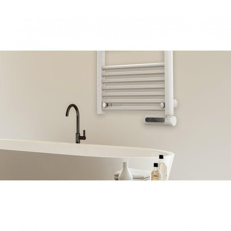 Cecotec Radiateur Sèche Serviettes Électrique Basse Consommation Ready Warm 9200 Smart Towel . écran LED contrôle Tactile minuterie 3 Modes de Fonctionnement 2 systèmes de sécurité