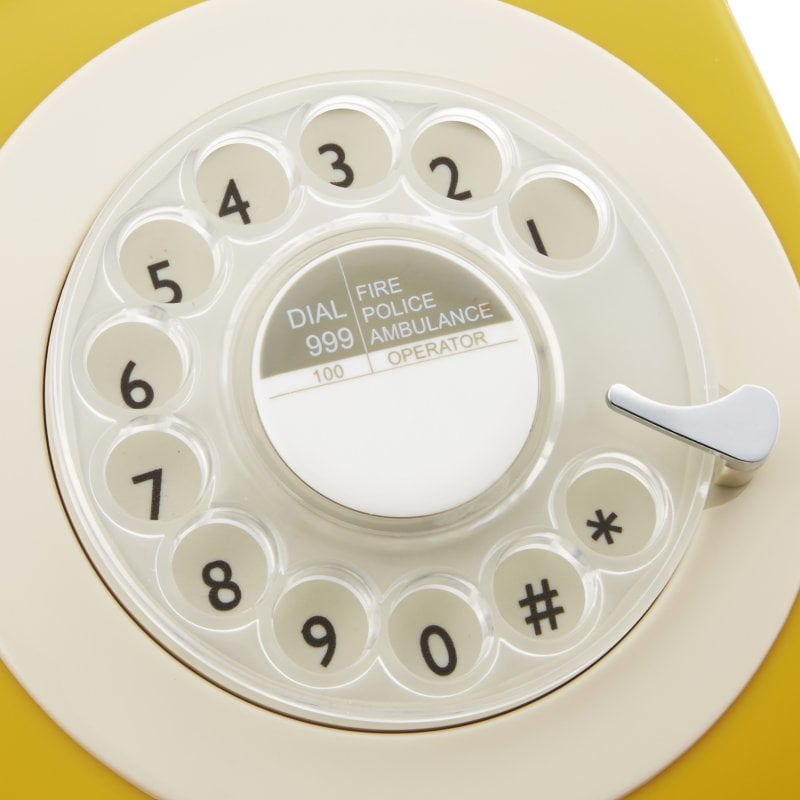 GPO 746 Téléphone fixe rotatif rétro - vue 3
