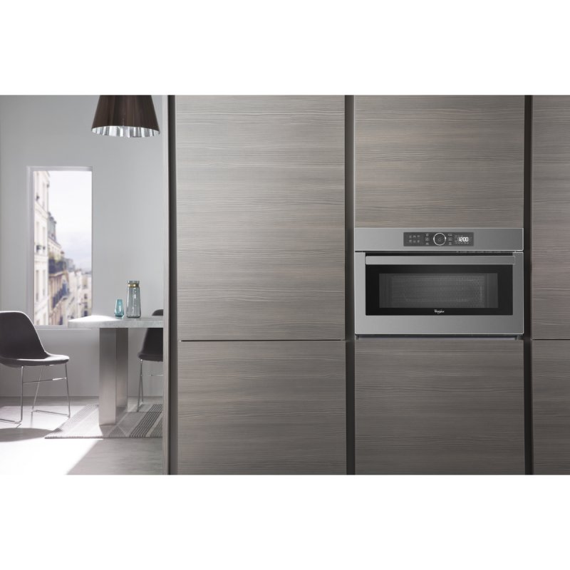 Whirlpool AMW 730/IX Microondas Integrable con Grill 31L 1000W Acero