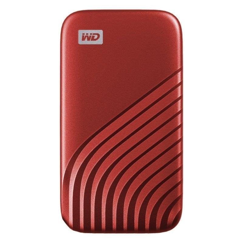 Disco Rígido Sandisk My Passport SSD 1TB NVMe USB-C 1050MB/s Vermelho