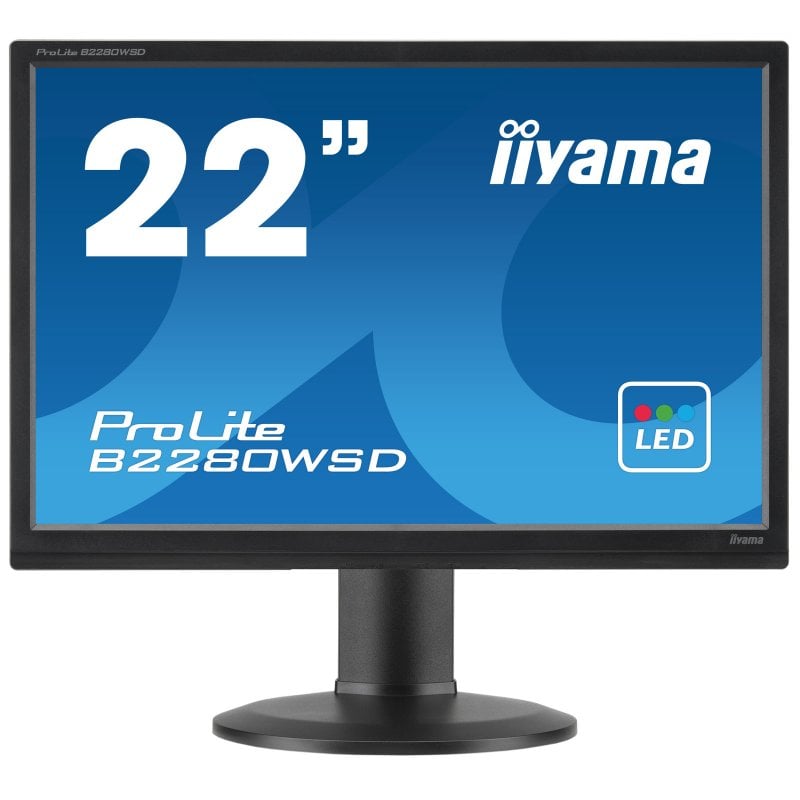 Monitor iiyama ProLite B2280WSD-B1 LED 22" LED WSXGA+