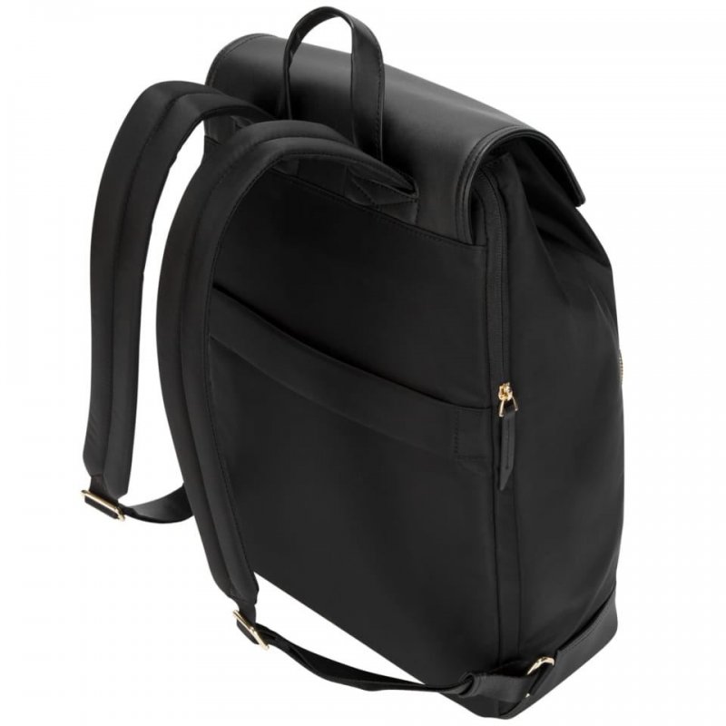 Targus Newport Drawstring Mochila Negra para Portátil hasta 15\