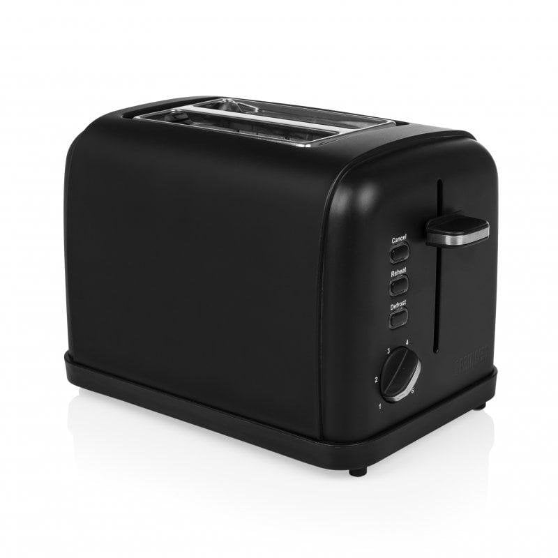 Princess Tostadora De Acero Inoxidable Mate 950W Negro Acero Inoxidable, Leroy Merlin - Imagen 2