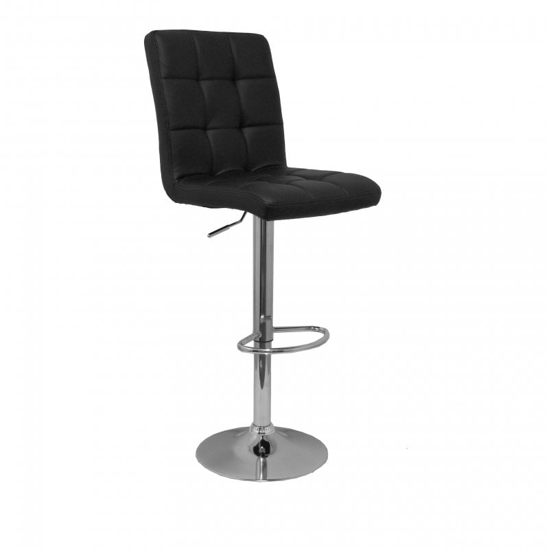 Piqueras y Crespo Jardín Pack de 2 Taburetes Negro