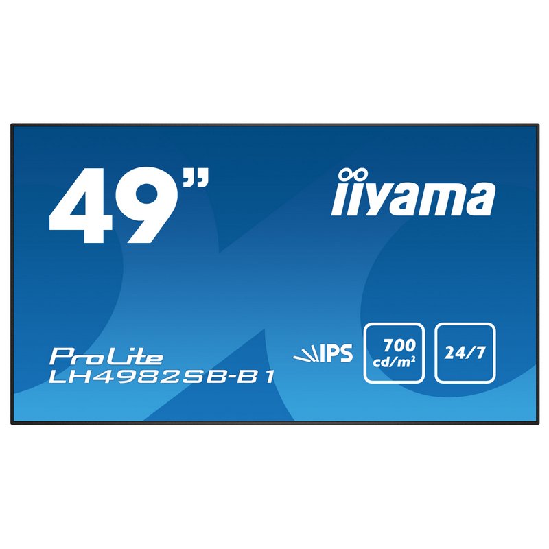 Monitor Iiyama Prolite LH4982SB-B1 Monitor Profesional 49" LED IPS FullHD
