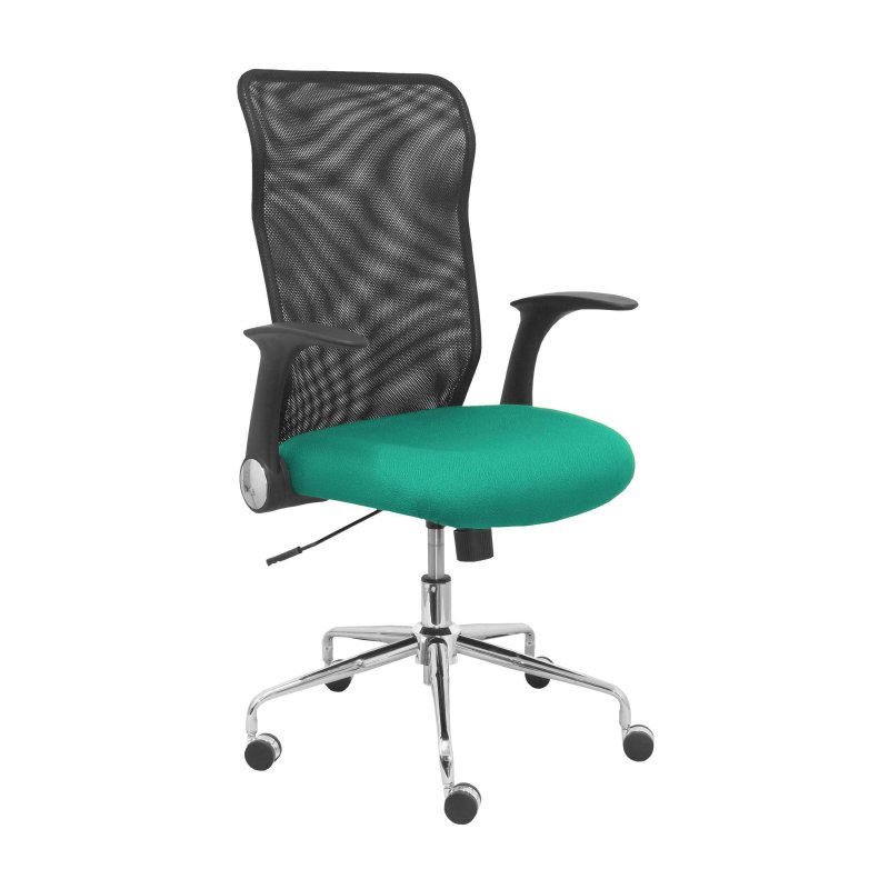 Comprar en oferta Piqueras y Crespo Minaya respaldo malla negro asiento bali verde