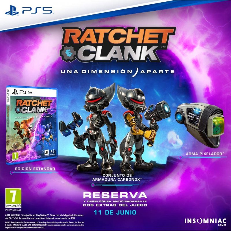 Game Ratchet & Clank: Em Uma Outra Dimensão - PS5 em Promoção na