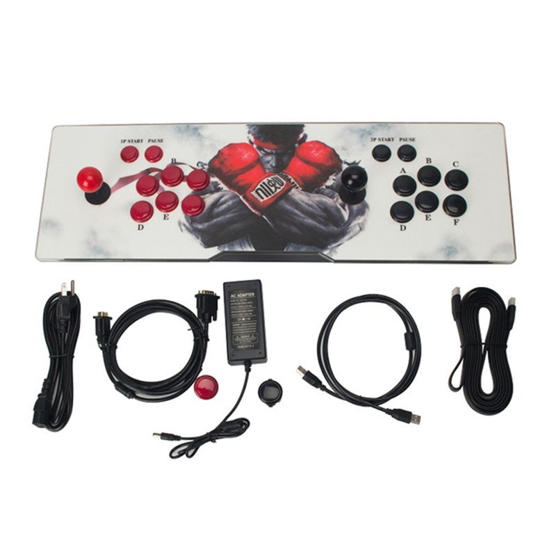 Console Game Stick Retrô 4K 10000 Jogos 2 Controles Sem Fio-ROG NA WE