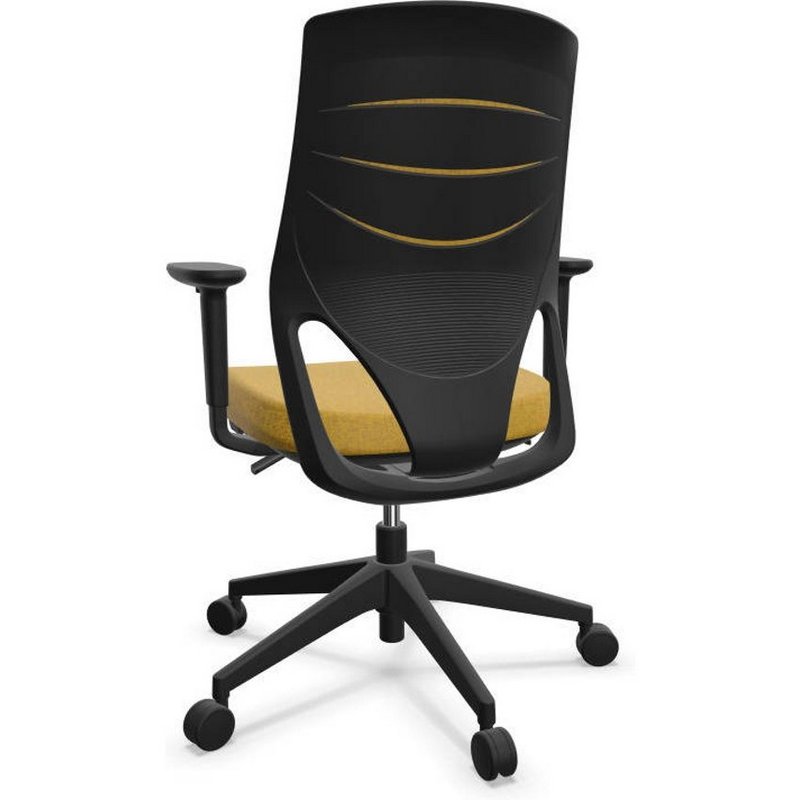 Actiu Efit Black Bee Silla de Oficina Amarilla