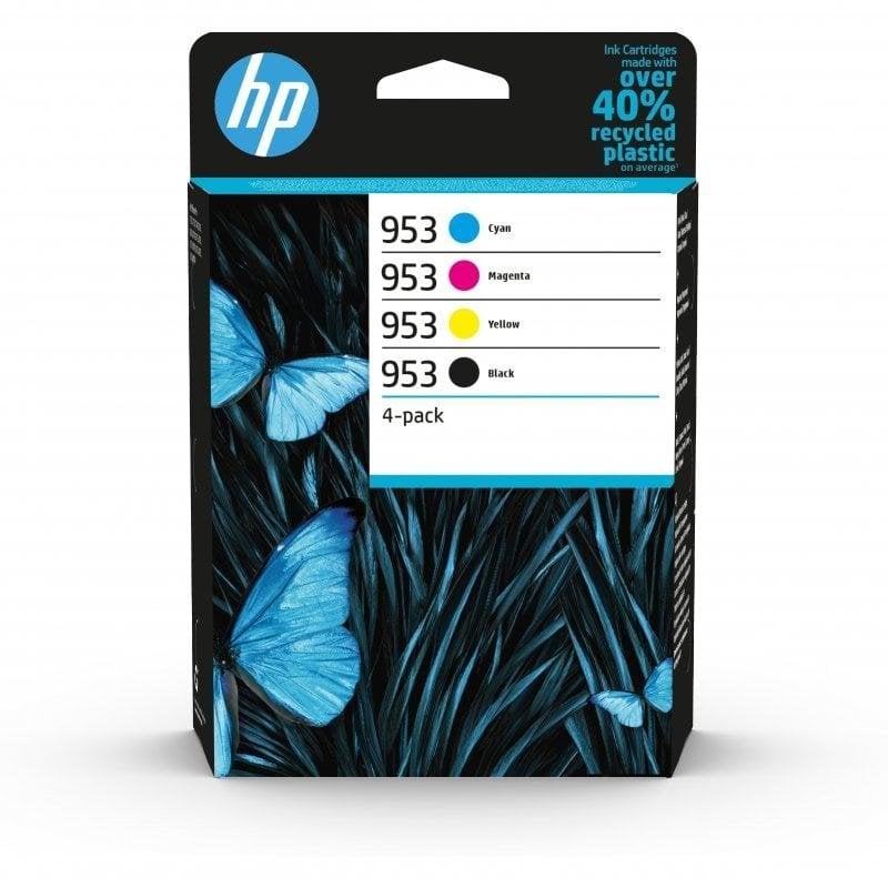 Cartuccia per Stampanti HP 953 Tricolor + Nero Originale