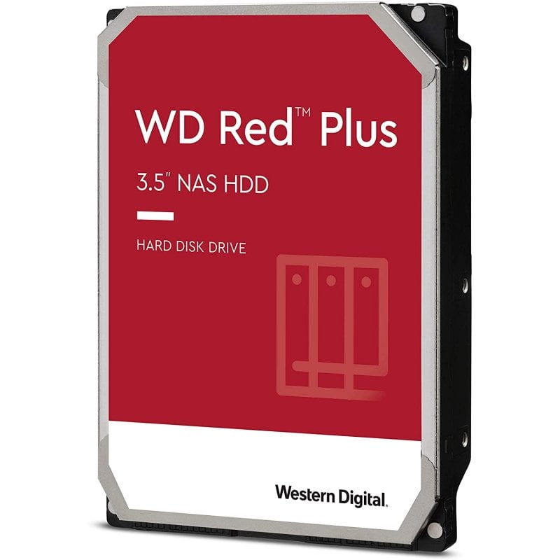 Image of NAS SATA 3.5" WD rosso Plus da 8 TB