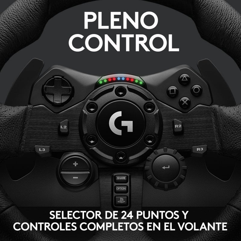 Logitech G923 llega con el sistema de retroalimentación de fuerza más  avanzado