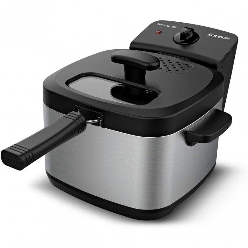 Friteuse Taurus Deep Fryer DF1200 1,5L 1200W Acier Inoxydable Compacte