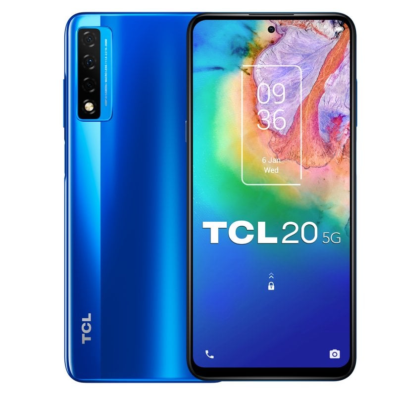 TCL 20 5G 6/256GB Azul Libre