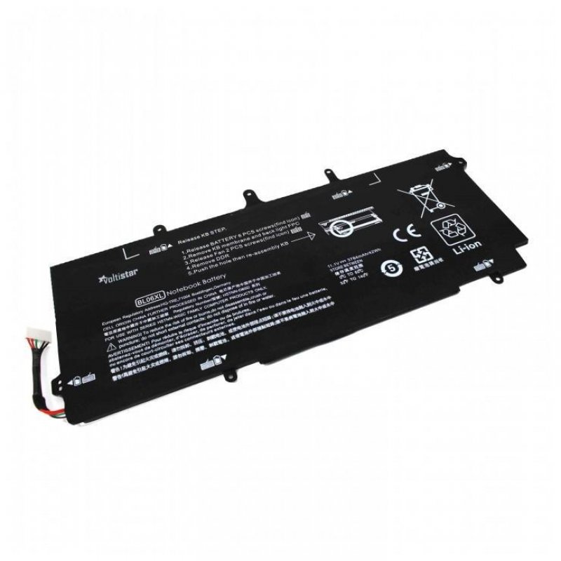 BL06XL Replacement Battery For HP EliteBook Folio 1040 G0/G1/G2 – 42Wh, 11.1V