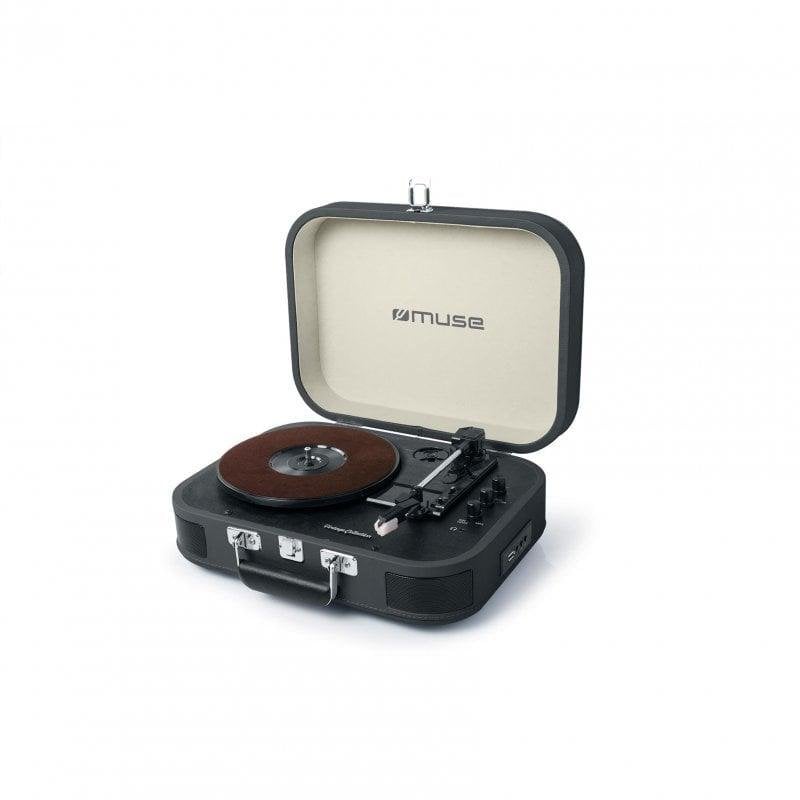 Platine Vinyle MUSE MT-201 DG – Bluetooth, USB, 3 Vitesses - vue 2