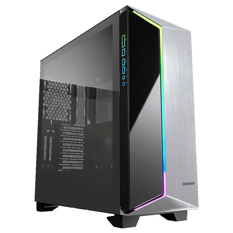 Cougar DarkBlader-G RGB Vetro temperato USB 3.1 Alluminio video