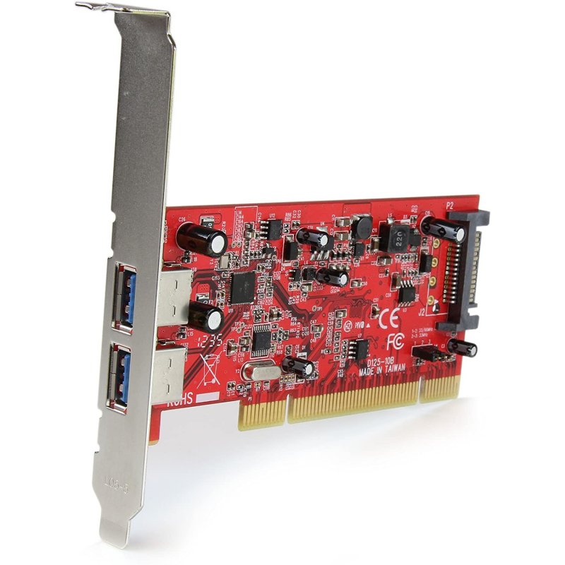 StarTech PCIUSB3S22 Tarjeta PCIe 2x Puertos USB 3.0 StarTech PCIUSB3S22 Tarjeta PCIe 2x Puertos USB 3.0