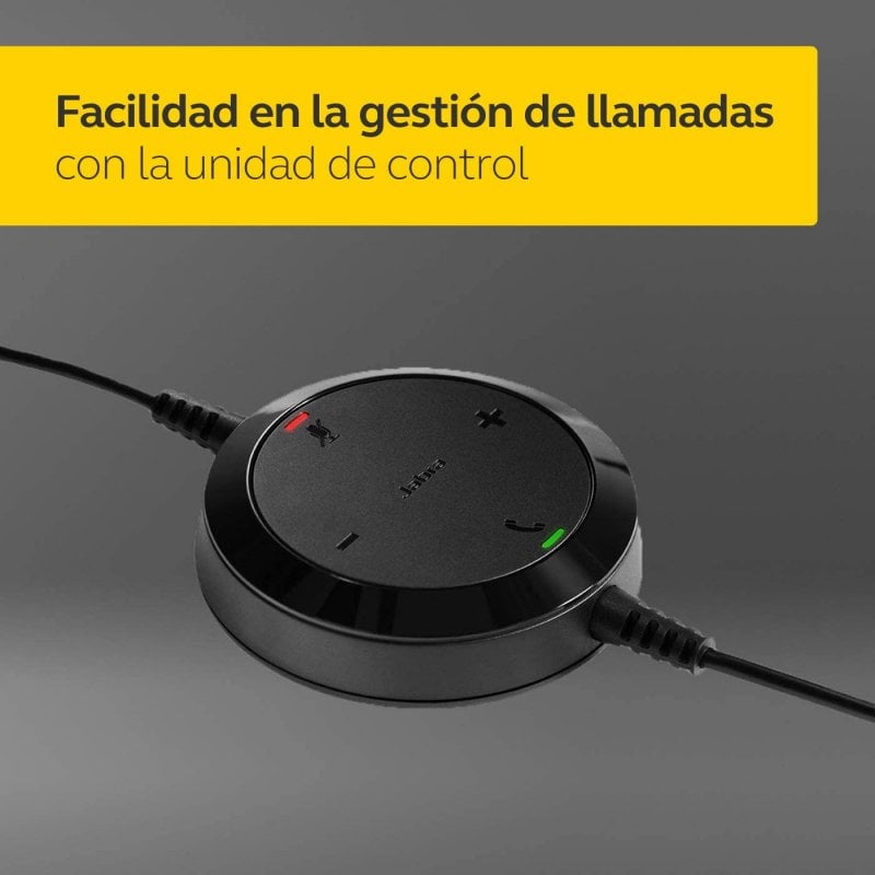 Jabra Evolve 20 SE MS Auriculares Negros