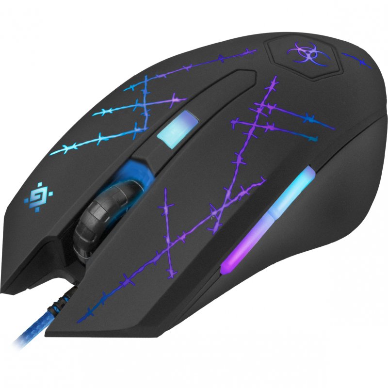 Defender Forced GM-020L 5 Ratón Gaming 3200DPI Negro | PcComponentes.com