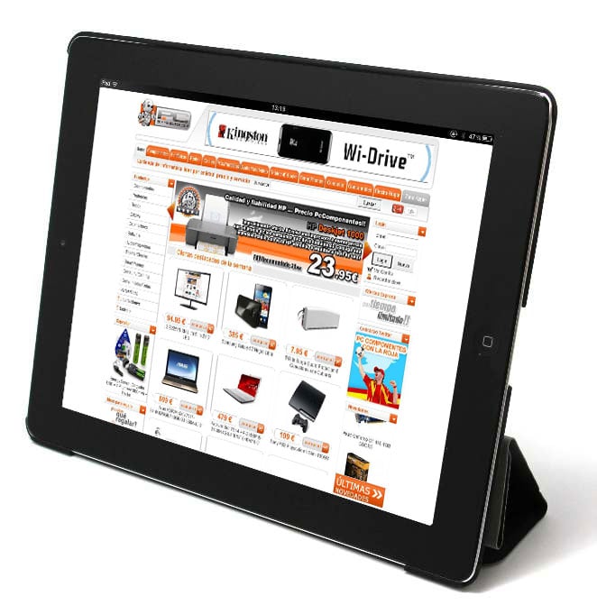 Funda HPad Negra para iPad