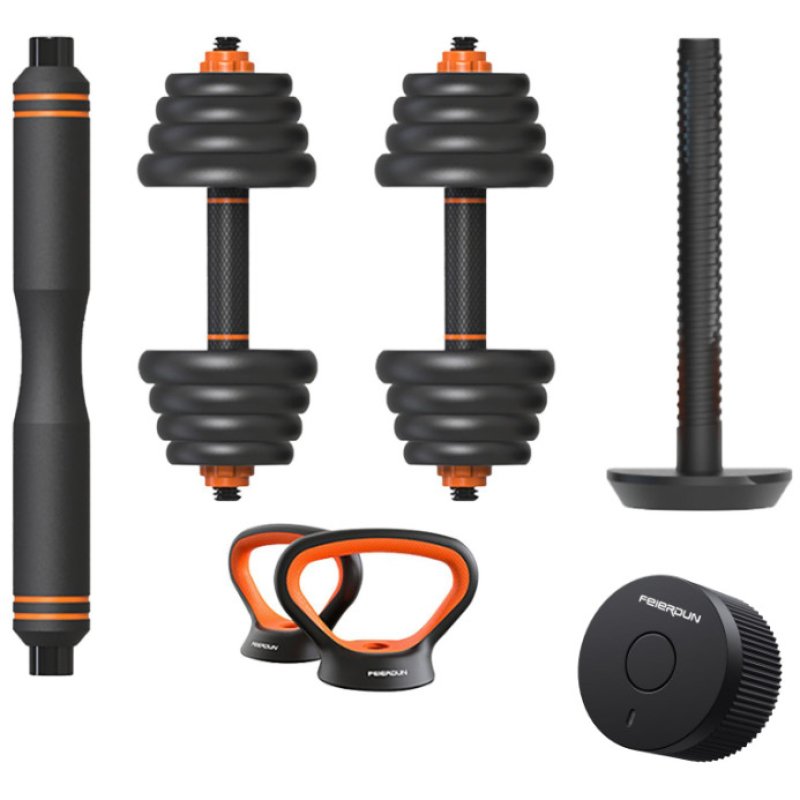 Image of Xiaomi Smart Kit Manubri + Barra + Kettlebell FED 30Kg + Sensore