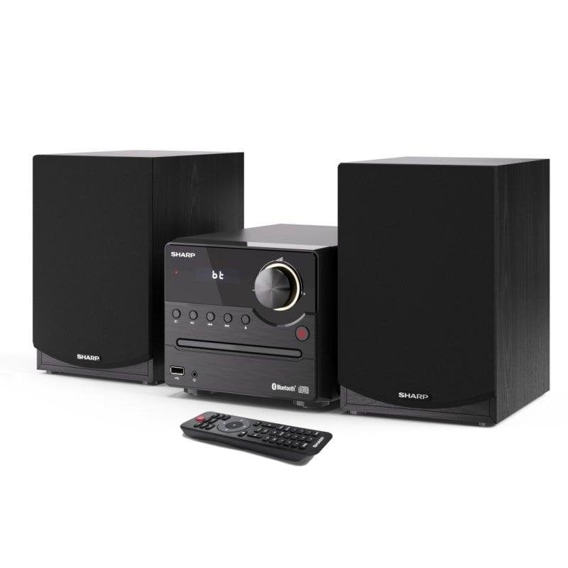 Micro Systeem Sharp XL-B512 45W RMS Bluetooth 5.0 Zwart Hout