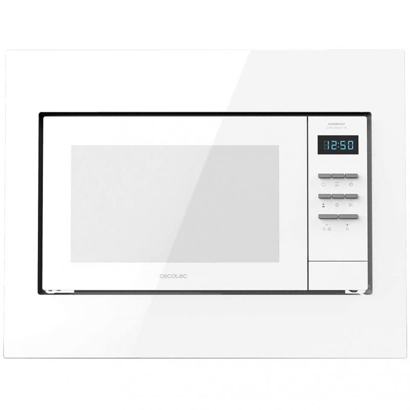 Cecotec GrandHeat 2300 Built-In White Microondas Integrable 23L 800W Blanco