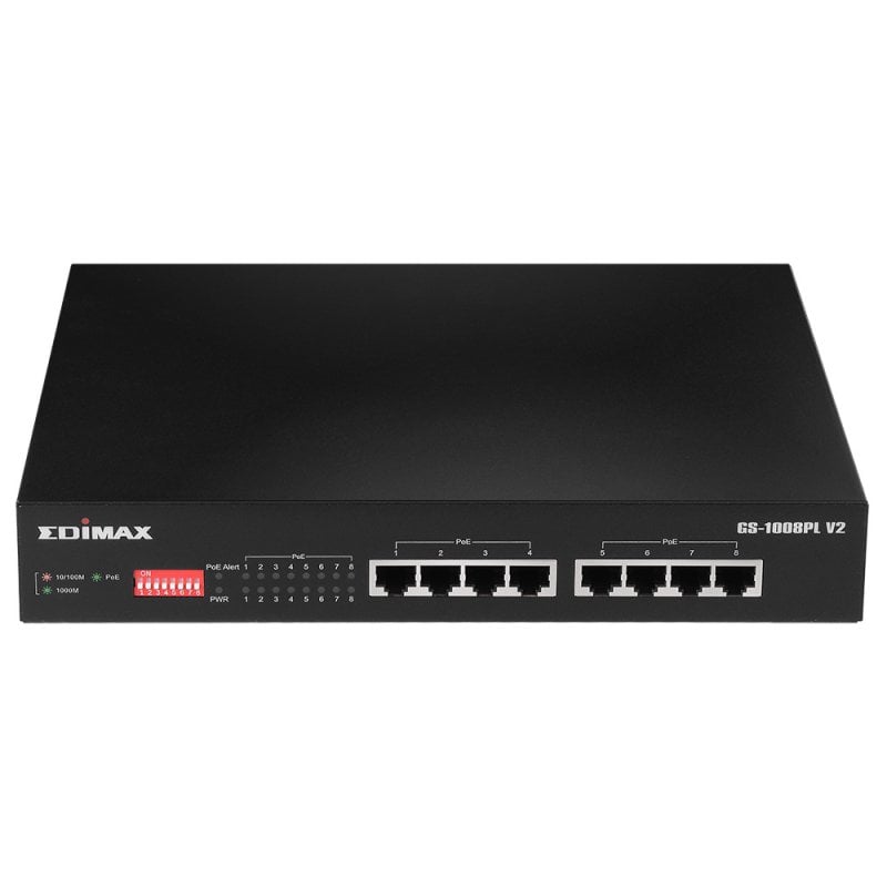 Image of Switch Edimax GS-1008PL V2 8 porte Gigabit