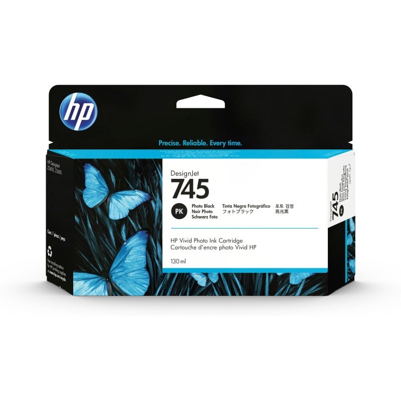 HP 745 Cartucho de Tinta Original Negro