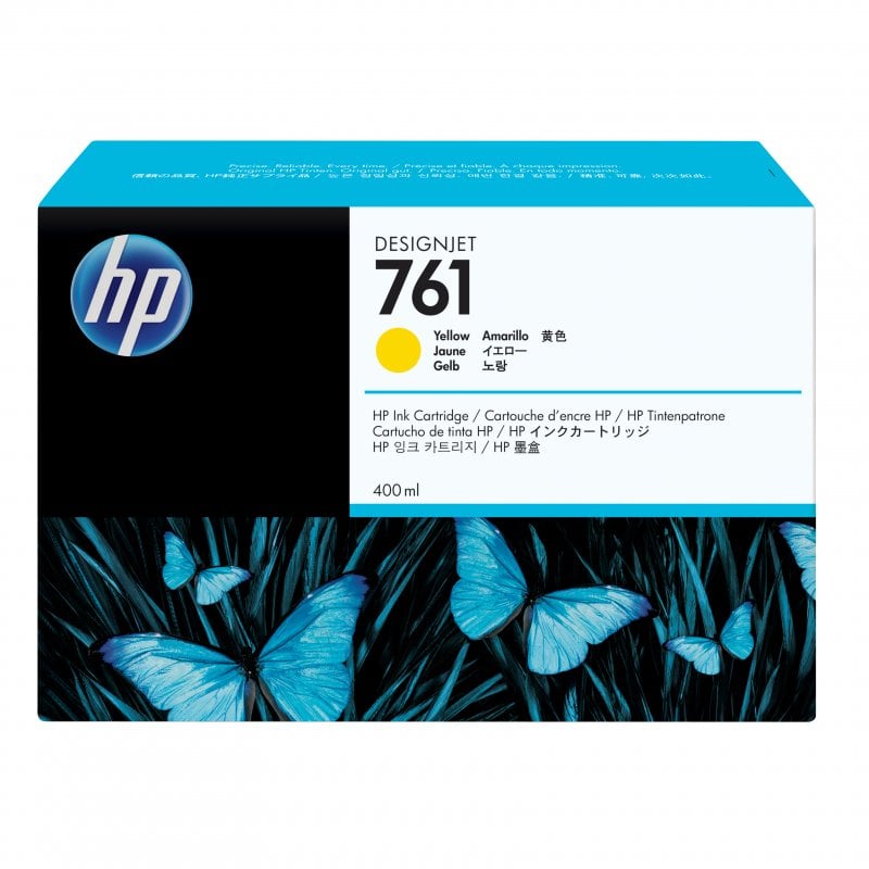 HP 761 Cartucho de Tinta Original Amarillo