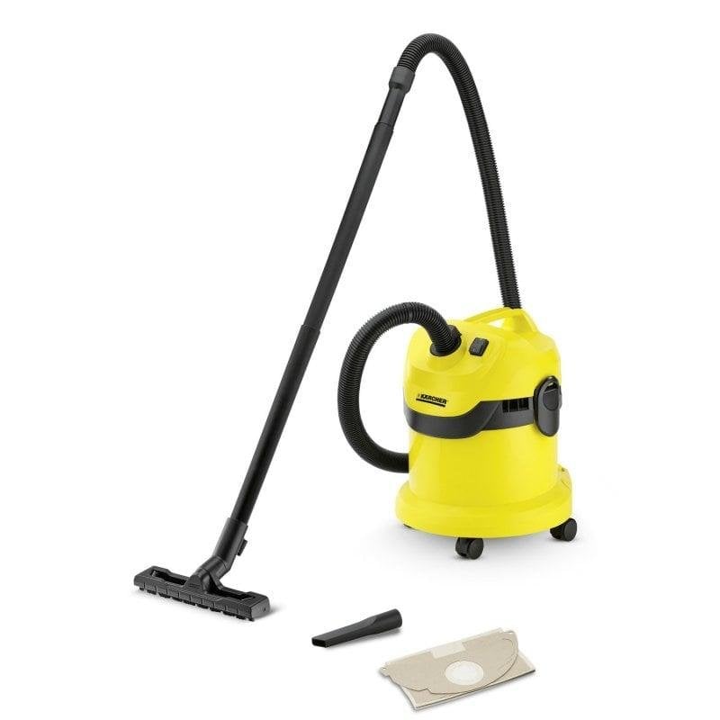 Karcher WD 2 WetDry Aspirador Seco y Húmedo 1000W Karcher WD 2 WetDry Aspirador Seco y Húmedo 1000W