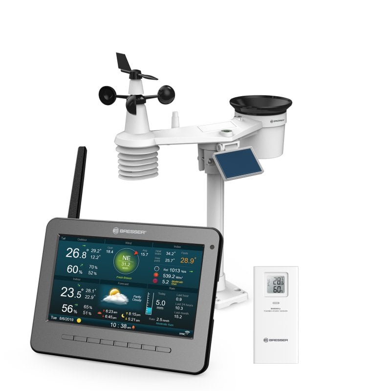 Image of Bresser Professional Weather Center Stazione meteorologica WIFI 7 in 1