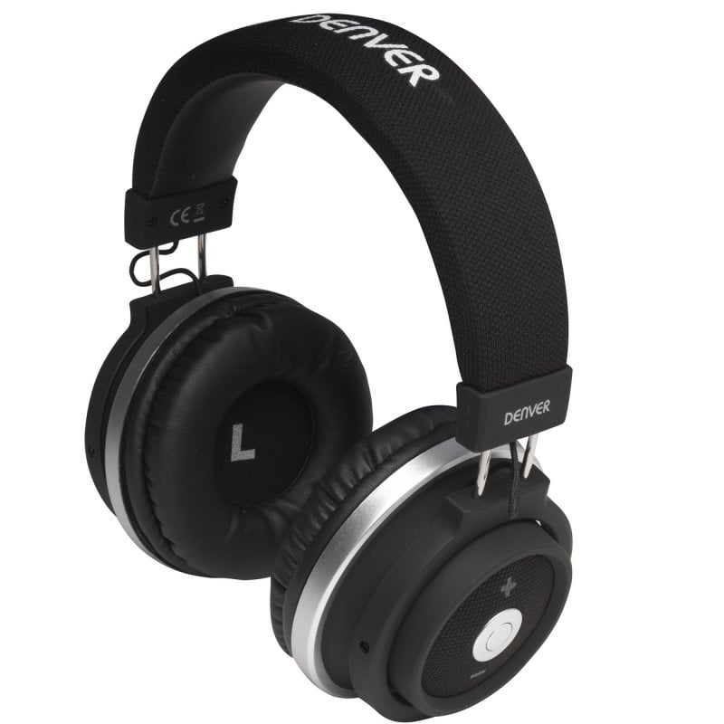 Denver BTH250 Auriculares Bluetooth Negros